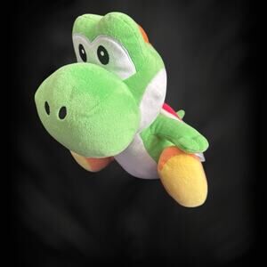Super Mario Brothers Yoshi 8" 2017 Plush Stuffed Animal By Little Buddy